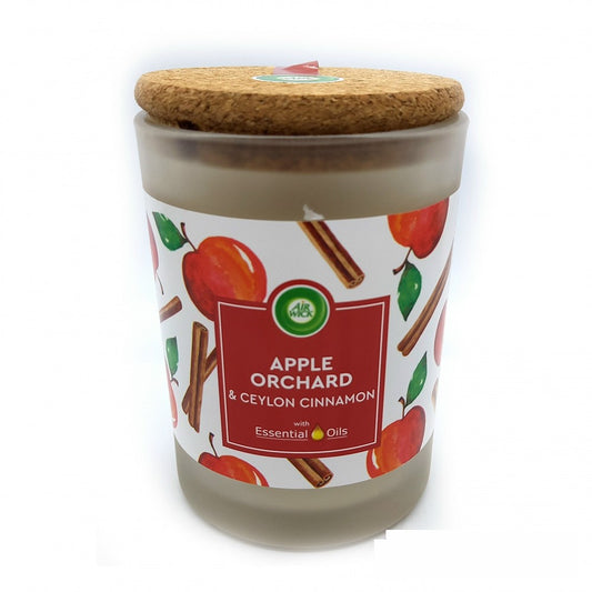 Air Wick - Geurkaars - Apple Orchard & Ceylon Cinnamon - 185g