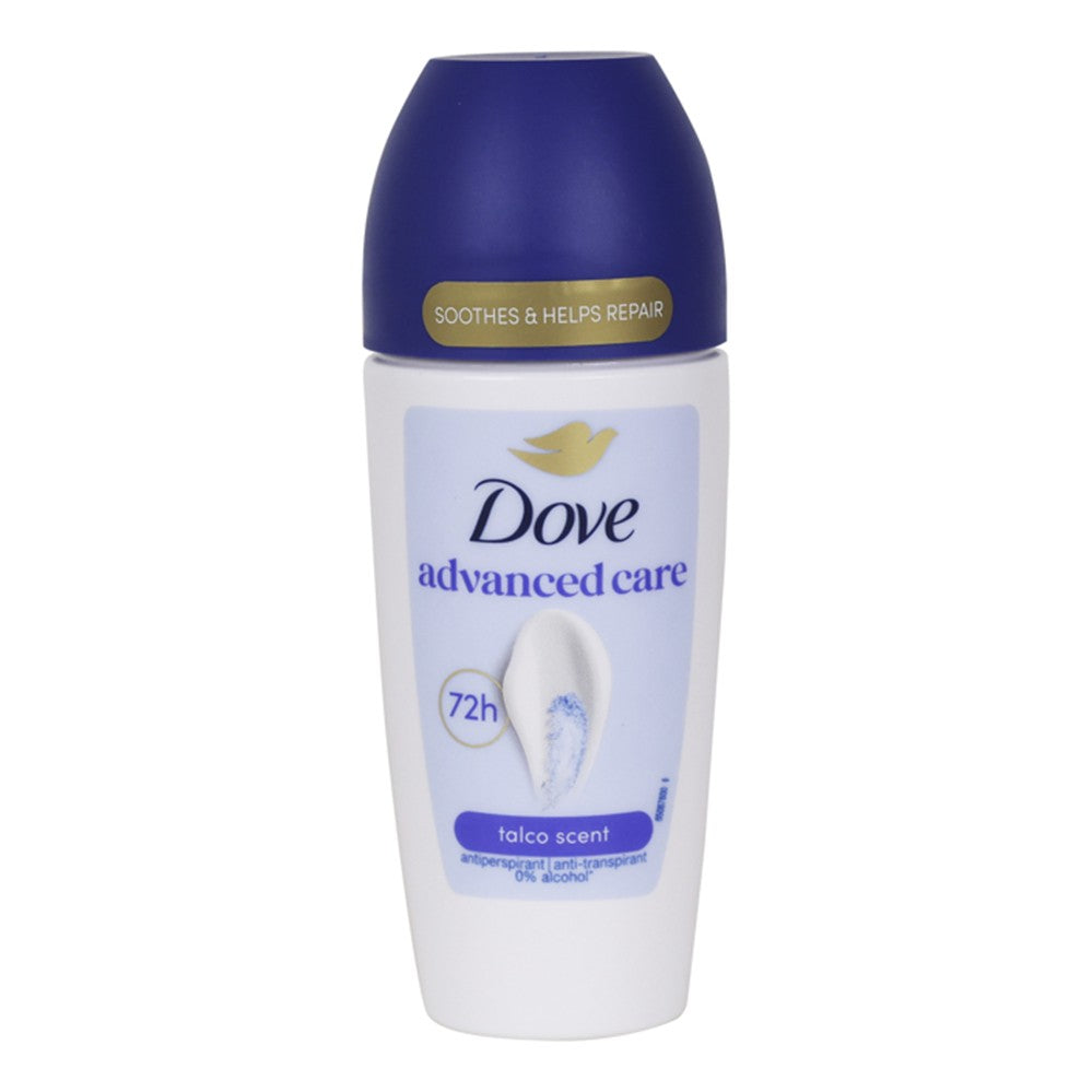 Dove - Deodorant - Roller - Advanced Care - Talco Scent - 72h - 50ml