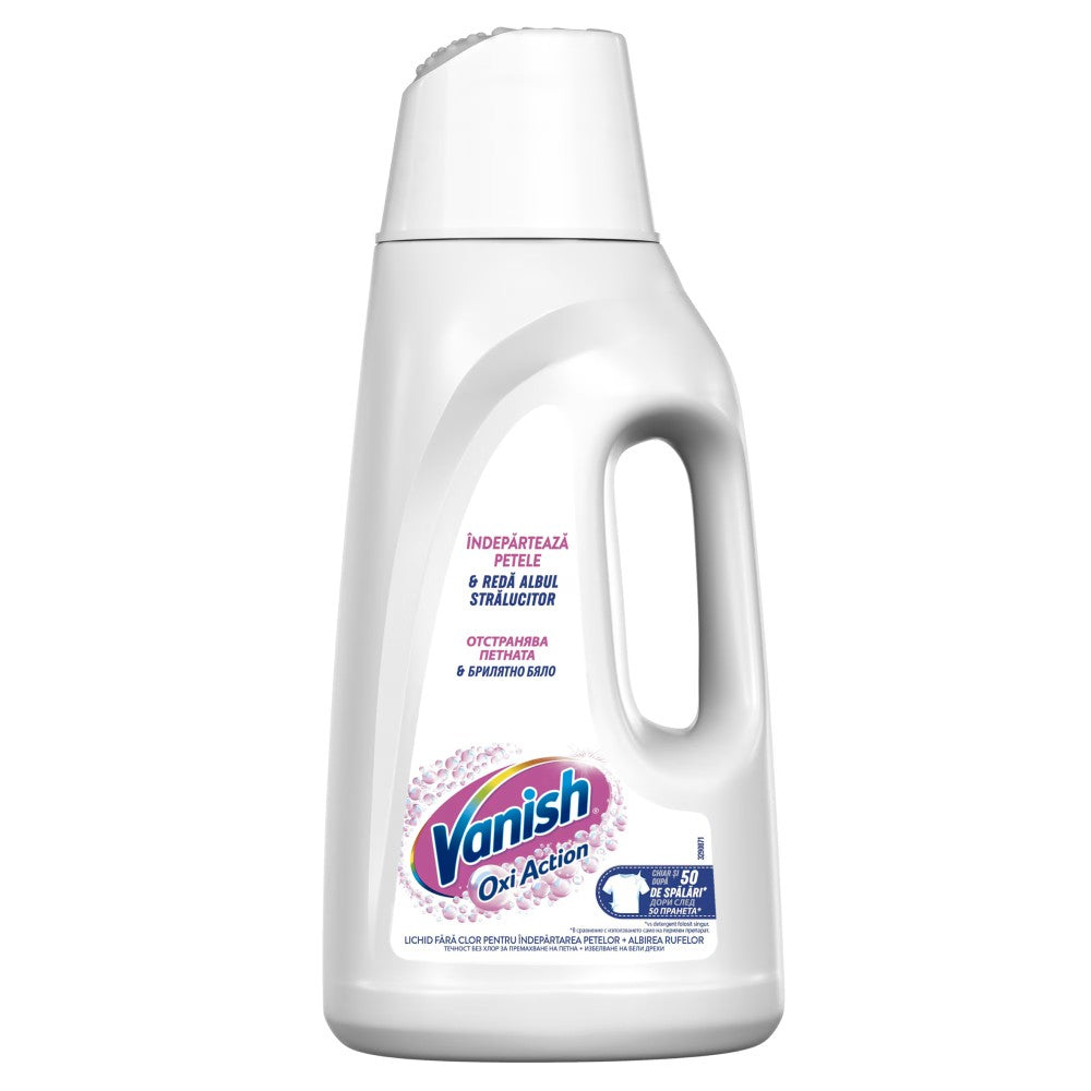 Vanish - Vlekverwijderaar - Vloeibaar - Oxi Action - White - 2L