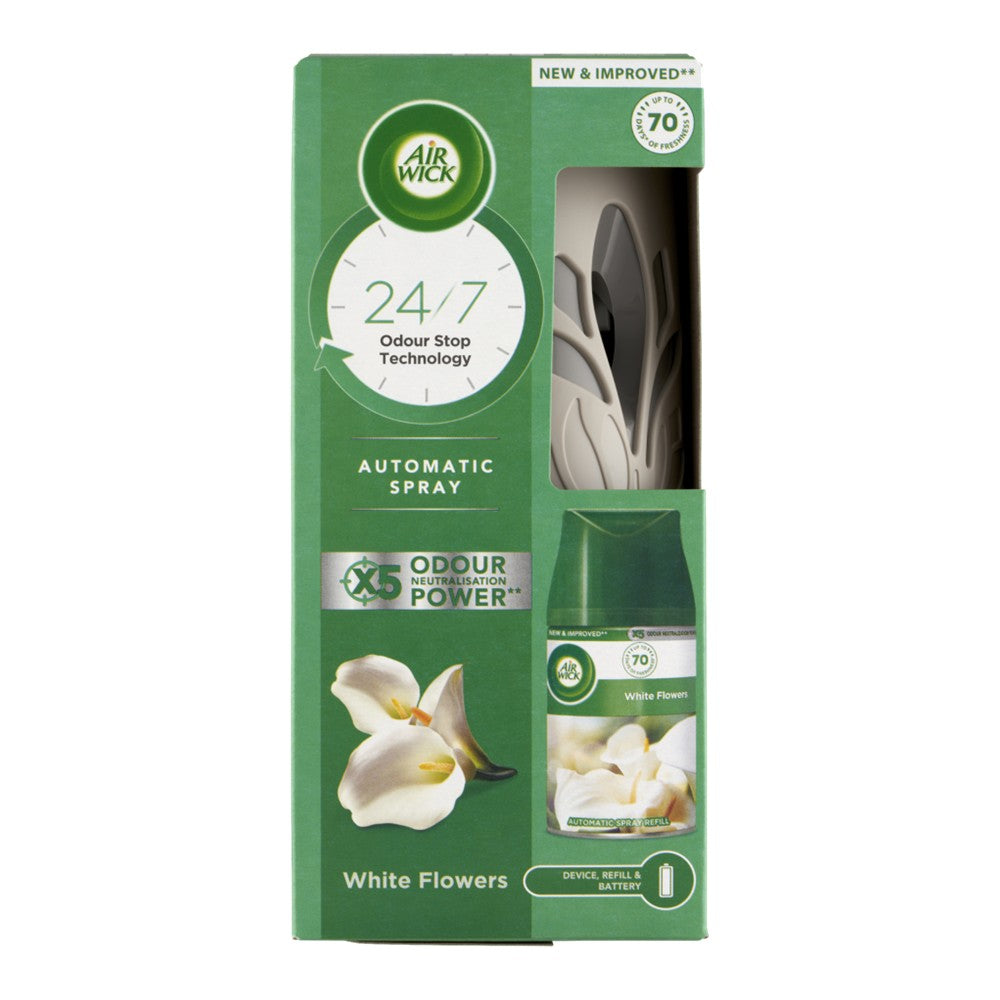 Air Wick - Luchtverfrisser - Starterset - Freshmatic Max - White Flowers - 250ml