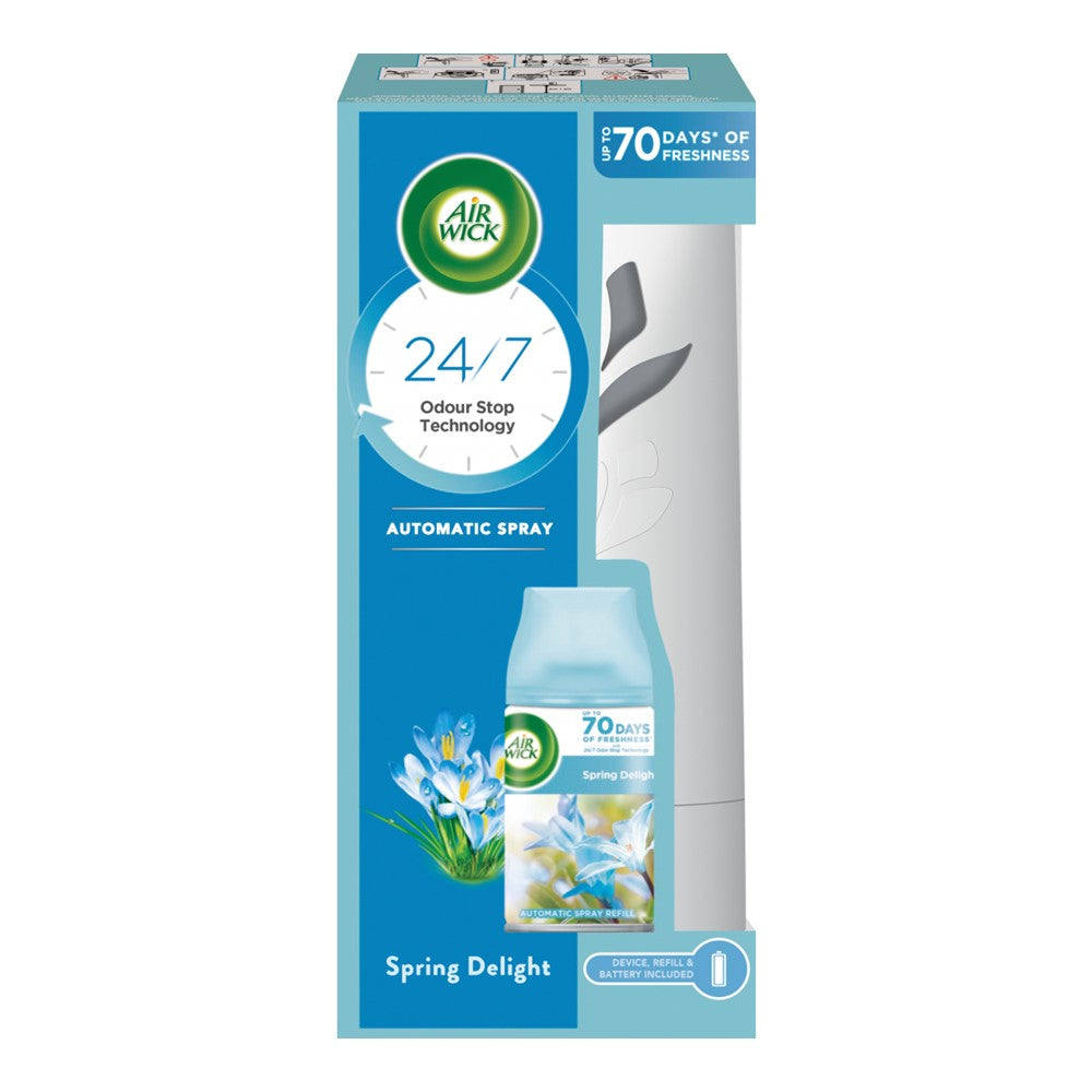 Air Wick - Luchtverfrisser - Starterset - Freshmatic Max - Spring Delight - Lentedauw - 250ml