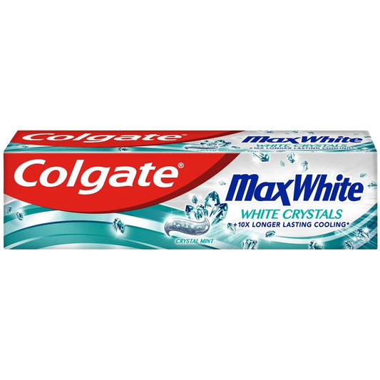Colgate - Tandpasta - Max Fresh - Max White - Crystal Mint Gel - 100ml