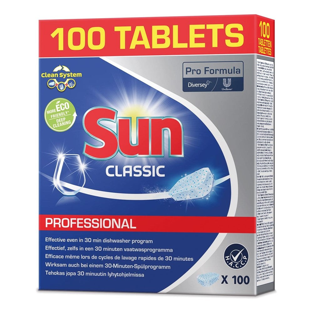 Sun Professional - Vaatwas - Tablet - Classic - 100Wb/950g