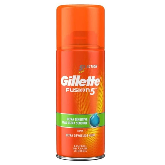 Gillette Fusion5 - Scheergel - Ultra Sensitive - With Aloe Vera - 75ml
