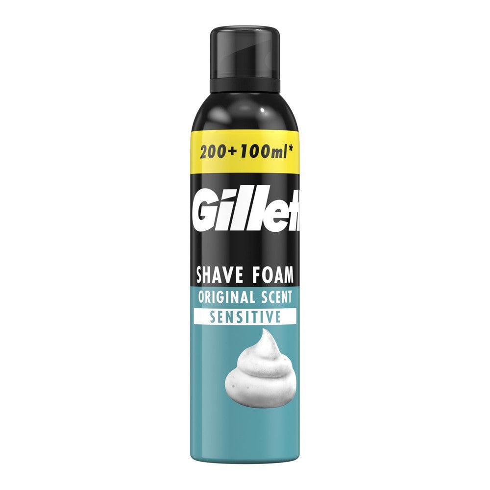Gillette - Scheerschuim - Sensitive - Original Scent - 300ml
