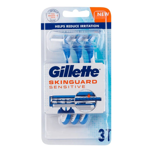 Gillette Skinguard - Scheermesjes - 2 Messen - Sensitive - 3 Stuks