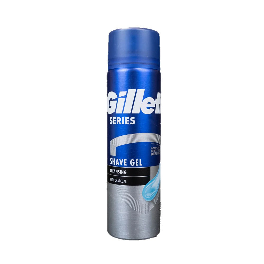 Gillette Series - Scheergel - Cleansing - With Charcoal - 200ml