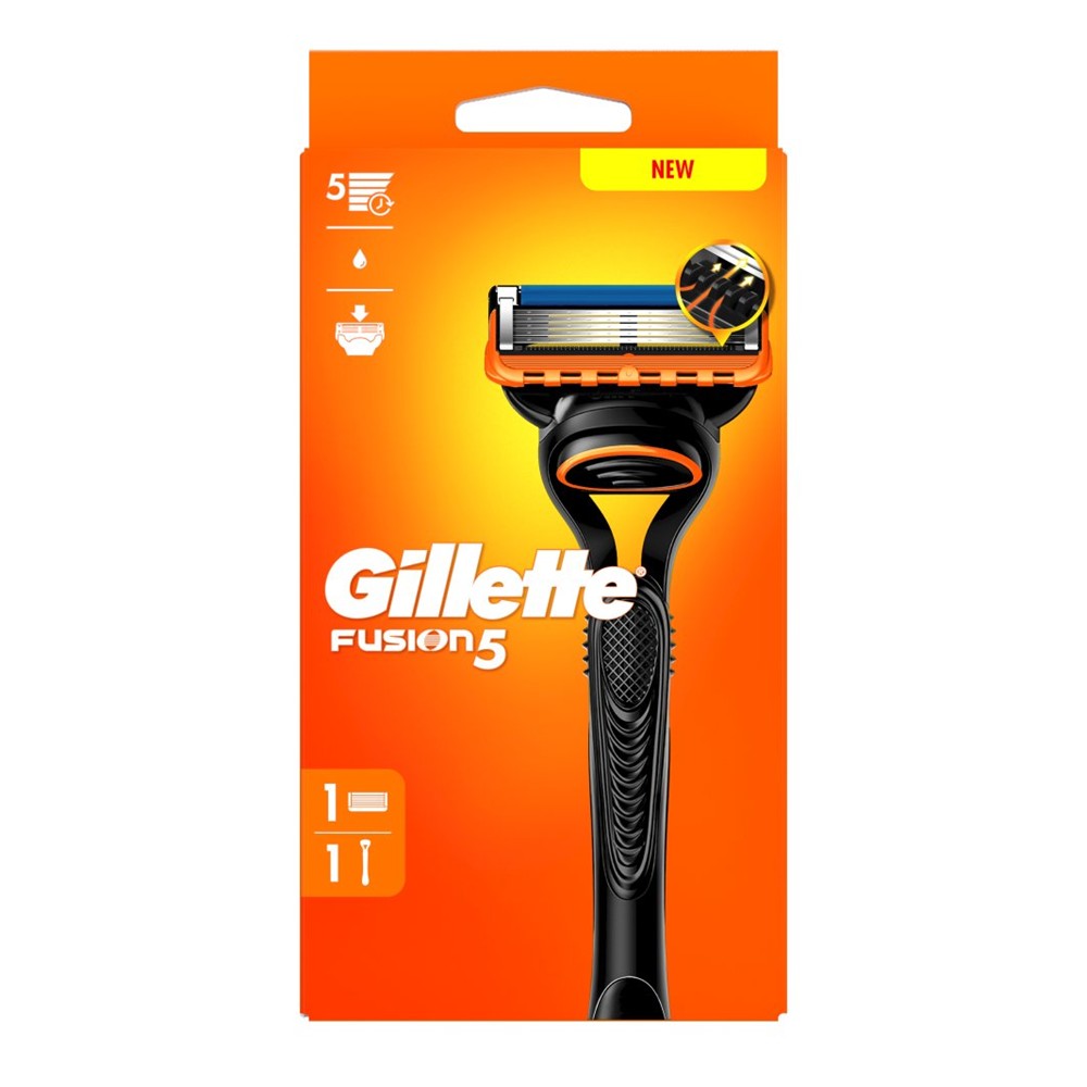 Gillette Fusion5 - Scheermesjes - 5 Messen - Apparaat + Cartridge - 1 Stuks