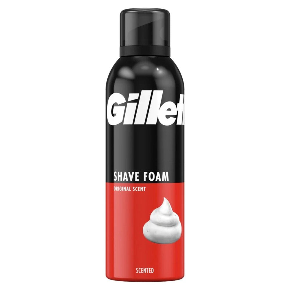 Gillette - Scheerschuim - Regular - Original Scent - 200ml