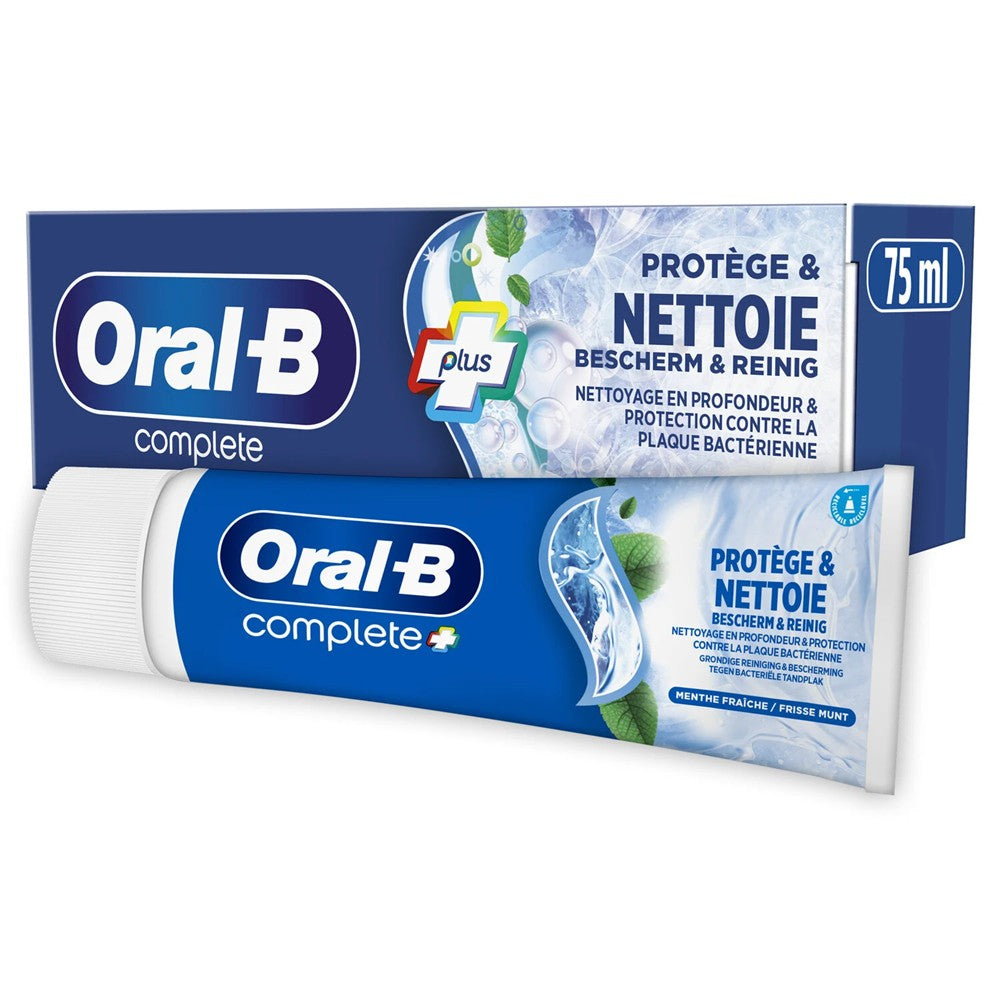 Oral B - Tandpasta - Plus - Protect & Clean - Fresh Mint - 75ml