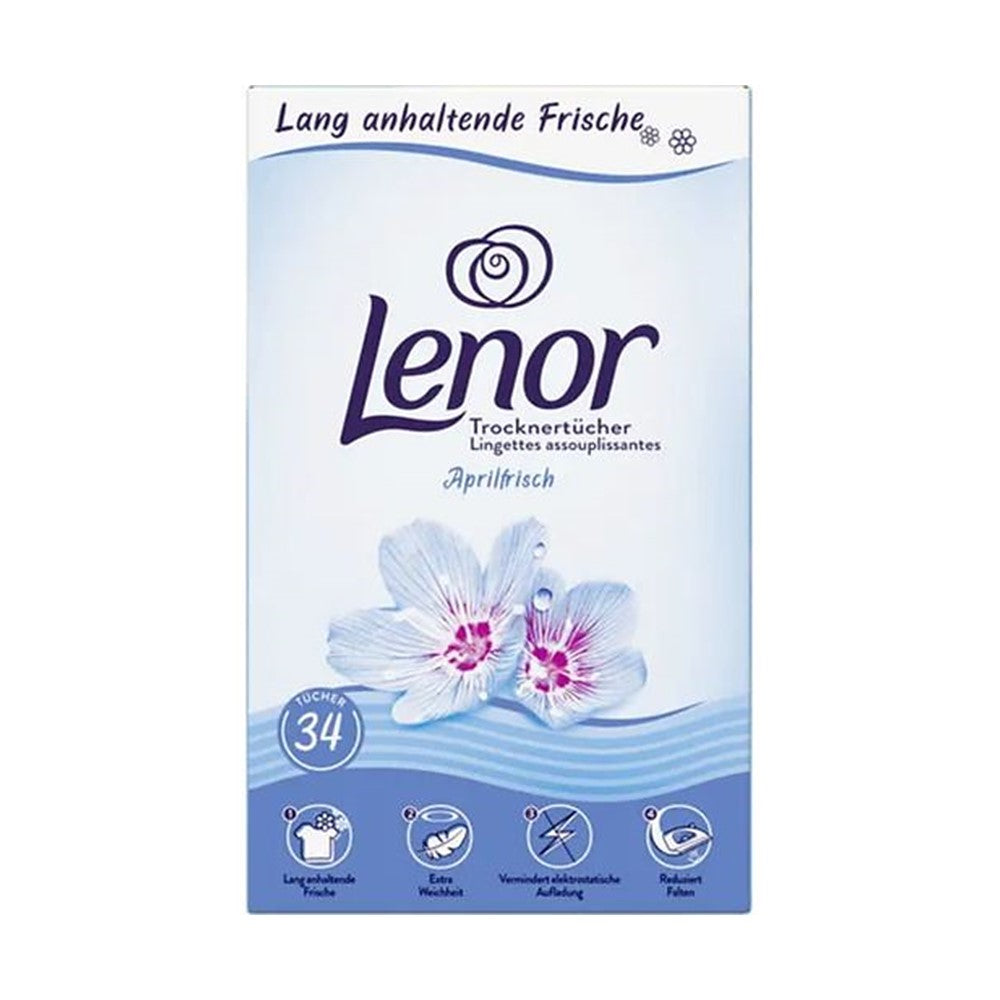 Lenor - Wasmiddel - Droogkastgeur - April Fresh - 34Wb/34 Stuks