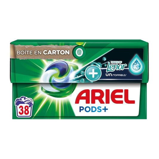 Ariel - Wasmiddel - Pods - Touch of Lenor Unstopables - 38Wb/843.6g