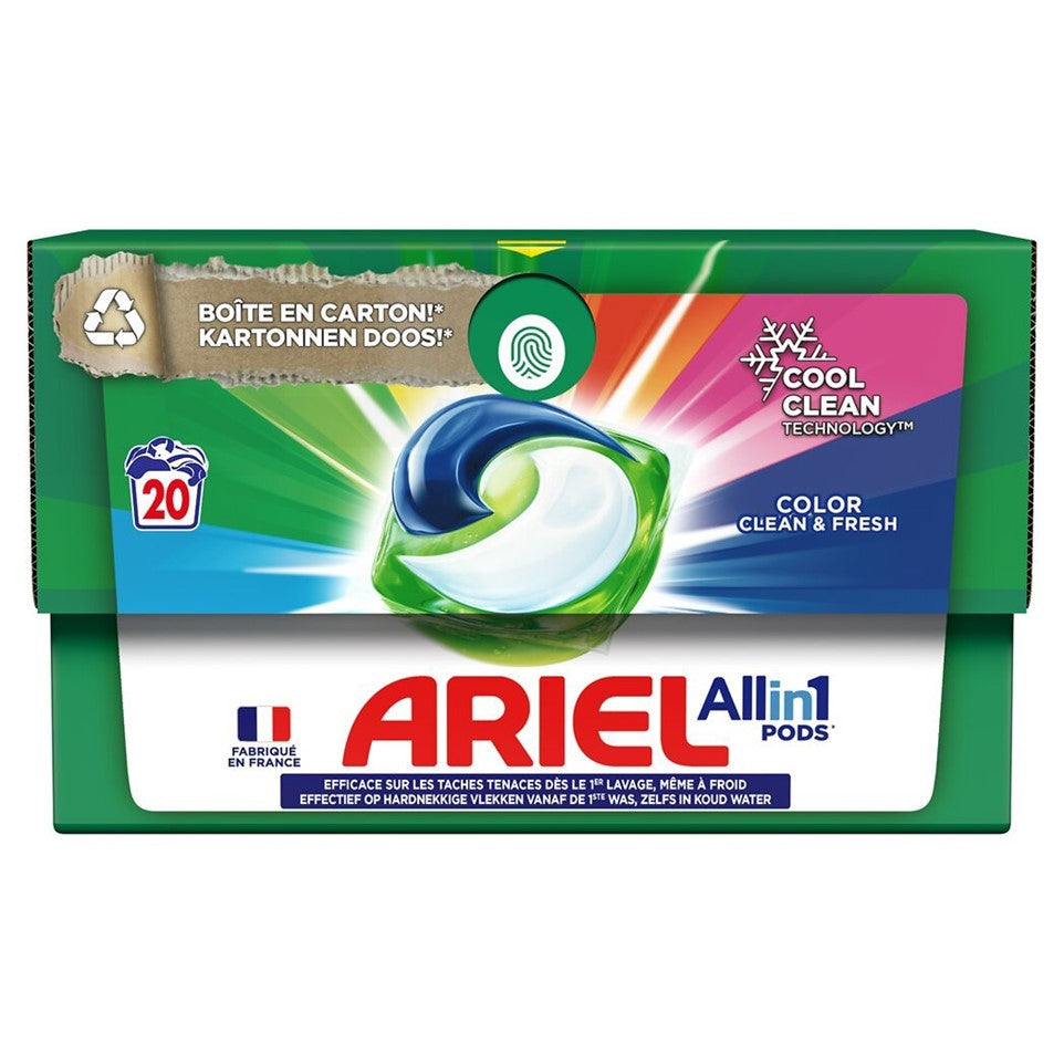 Ariel - Wasmiddel - Pods - Clean Fresh - Color - 20Wb/422g