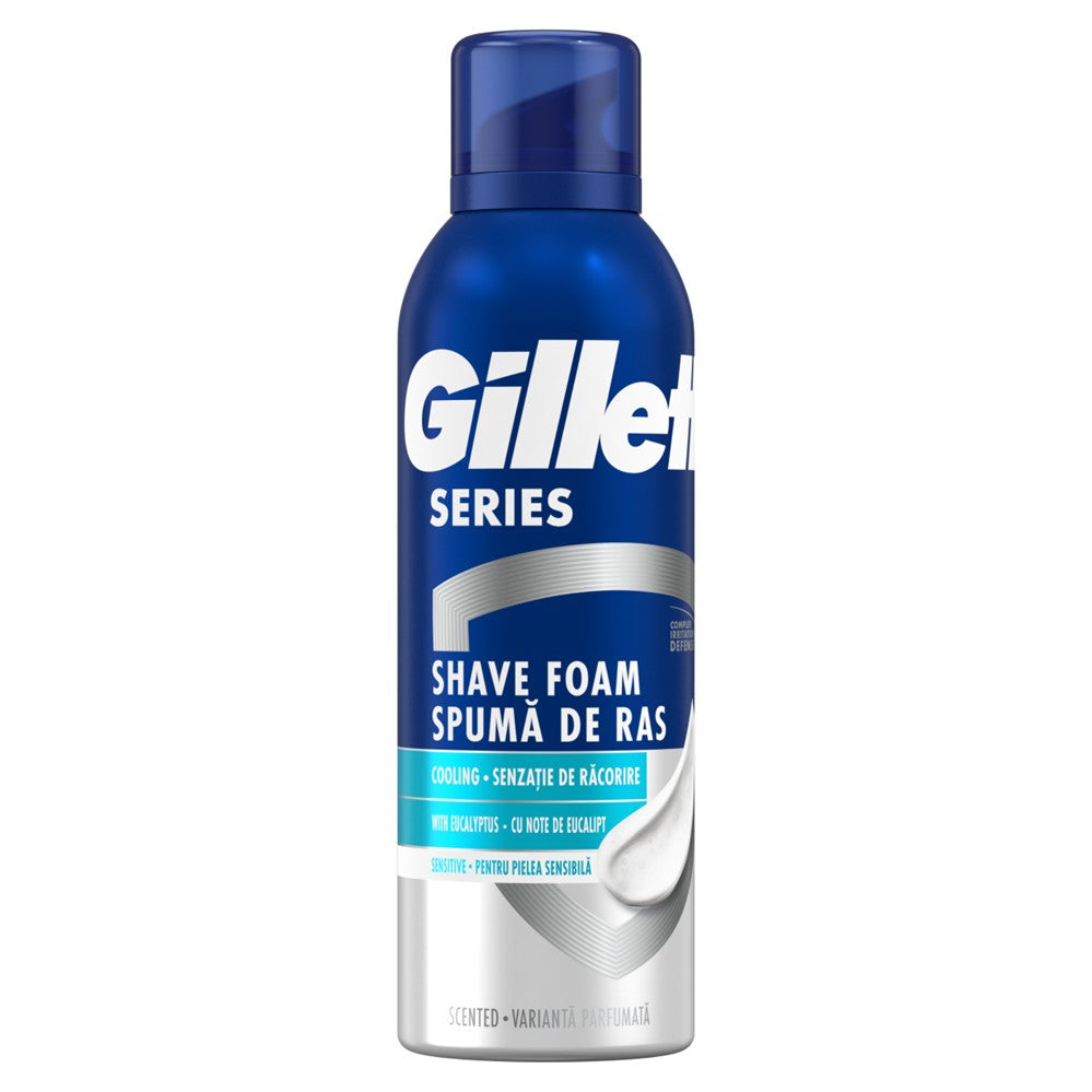 Gillette - Scheerschuim - Shave Foam - Cooling Ecalyptus - 200ml