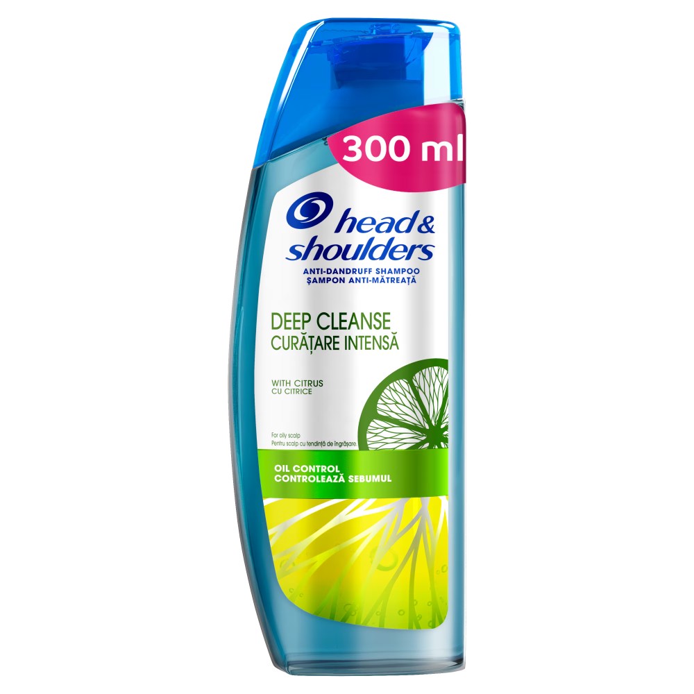 Head & Shoulders - Shampoo - Deep Cleanse - Citrus - 300ml