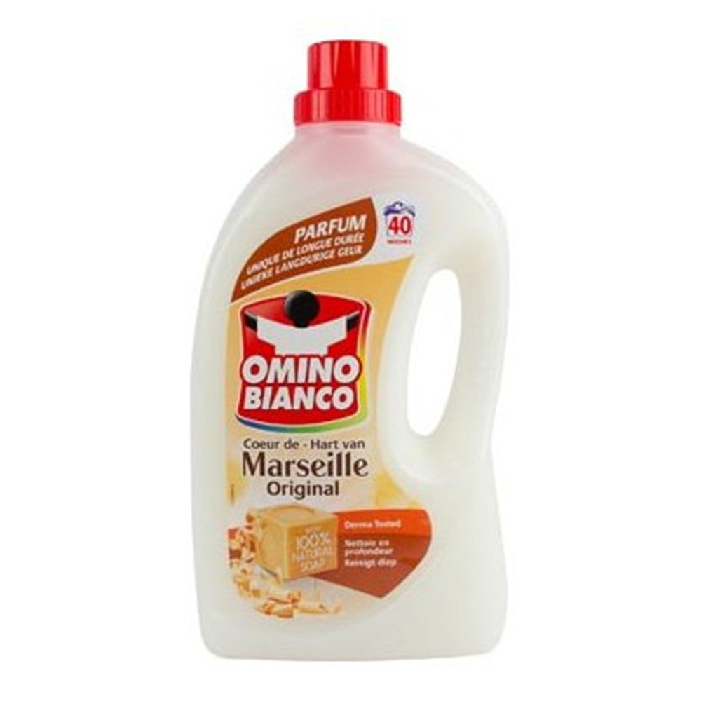 Omino Bianco - Wasmiddel - Vloeibaar - Marseille - Original - 40Wb/2000ml