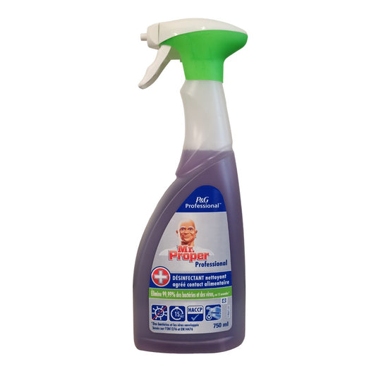 Mr.Propre Professional - Allesreiniger - Spray - Desinfectant - 750ml