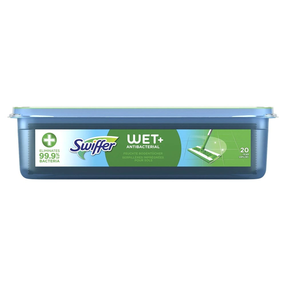 Swiffer - Vochtige Vloerdoekjes - Navulling - Wet Lemon - 20 Stuks