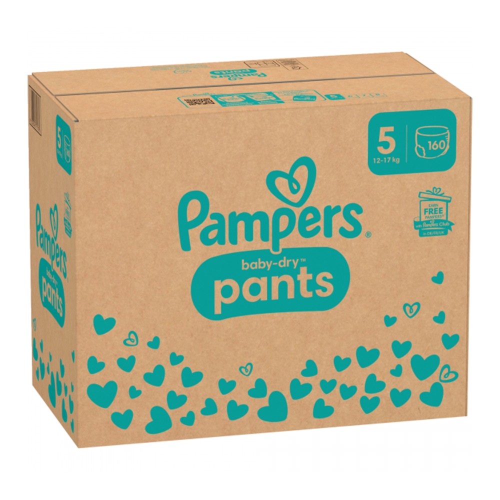 Pampers Baby-Dry - Luiers - Size 5 - 12-17kg - 160 Stuks