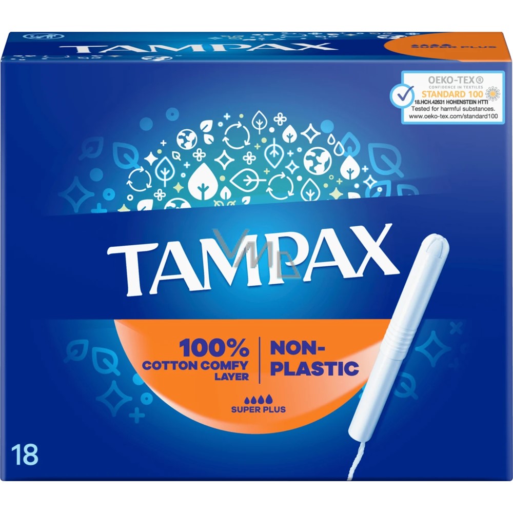 Tampax Compak - Tampons - 4 Super Plus - 18 Stuks