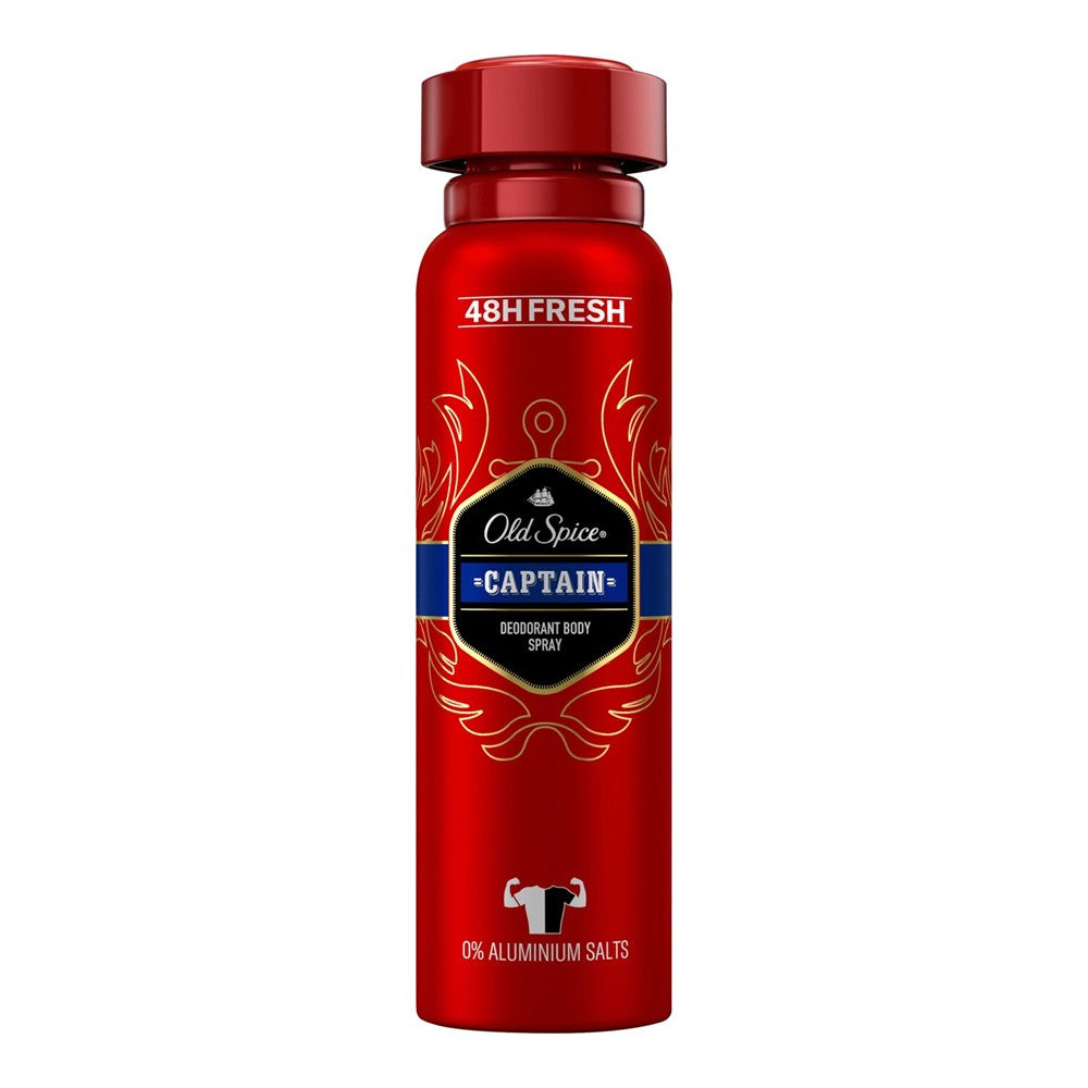 Old Spice - Deodorant - Spray - Captain - Scent of Fierce Ocean - 150ml