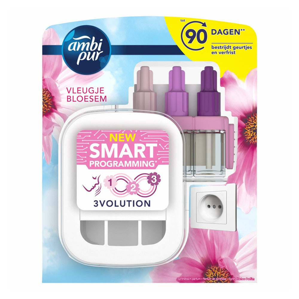 Ambi Pur - Elektrisch Luchtverfrisser - Starterset - 3 Volution - Plug - Touch of Blossom - 20ml