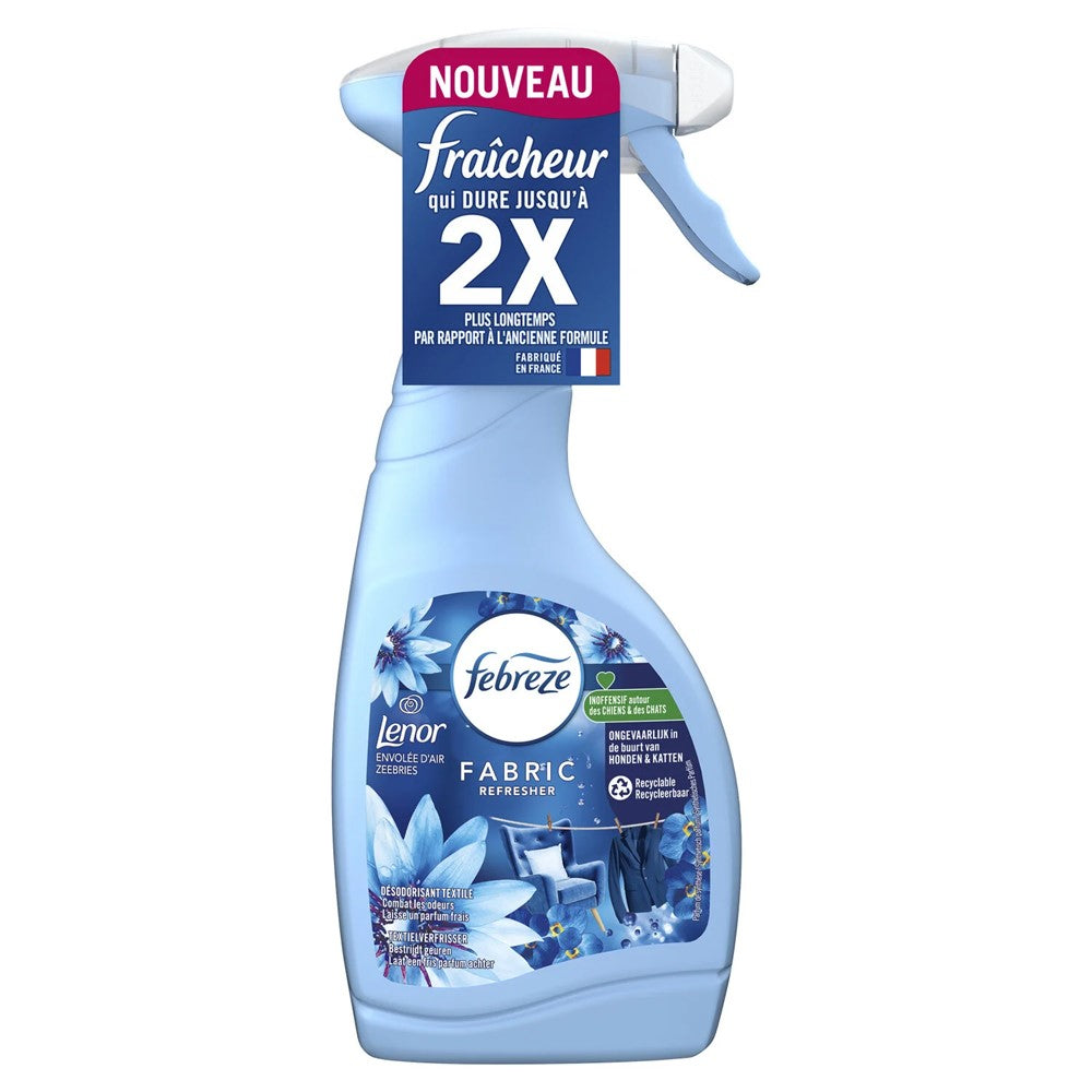 Febreze - Textielverfrisser - Spray - Lenor - Zeebries - 500ml