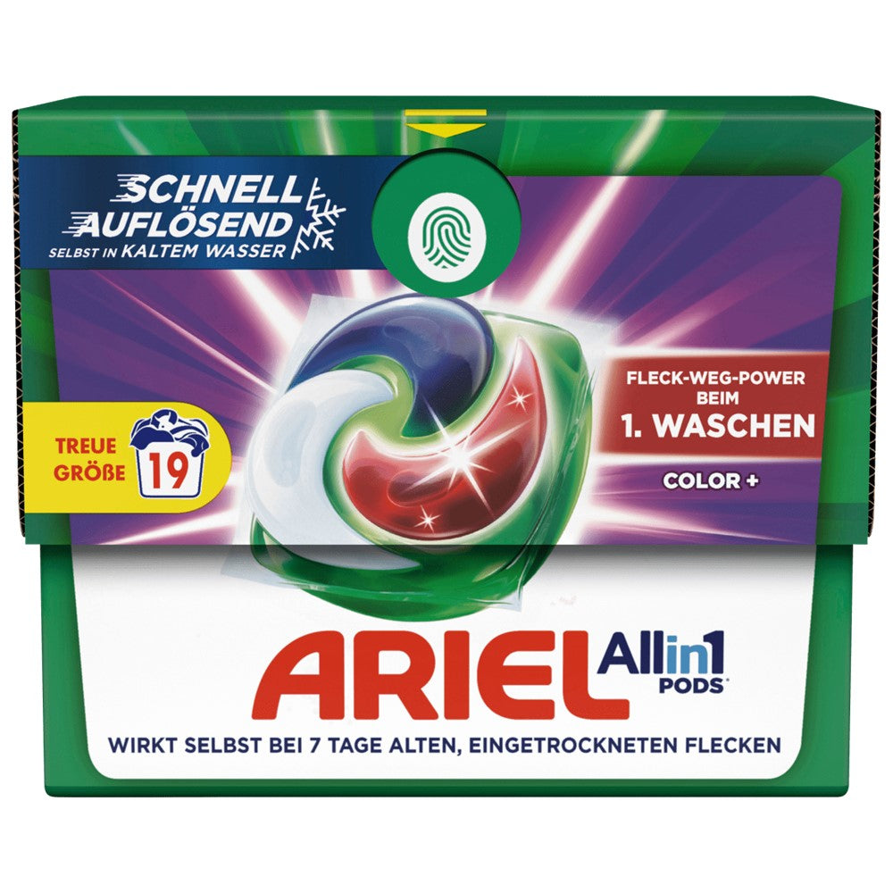 Ariel - Wasmiddel - Pods - All-in 1 Pods - Color - 19Wb/387,6g