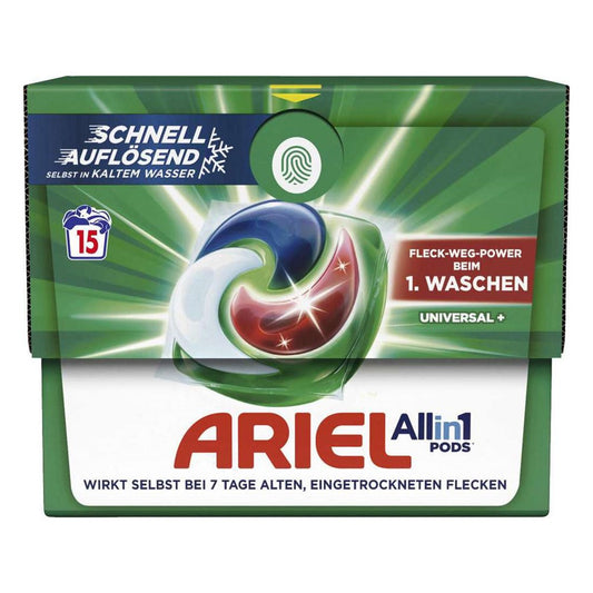 Ariel - Wasmiddel - Pods - All-in 1 Pods - Universal - 15Wb/321g