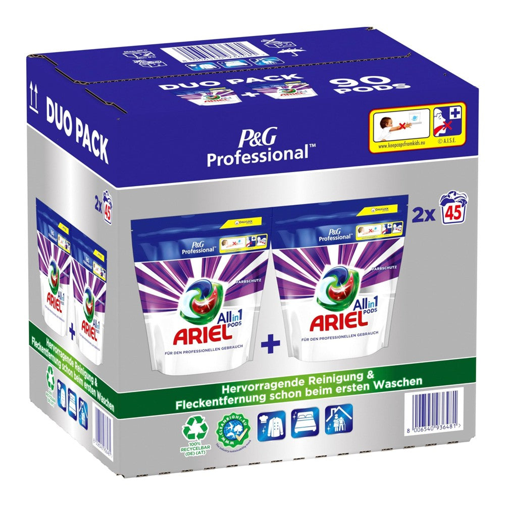 Ariel - Wasmiddel - Capsule - All-in 1 - Color - 2x45Wb/922.5