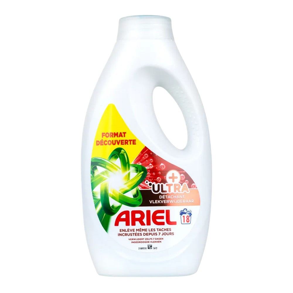 Ariel - Wasmiddel - Vloeibaar - Ultra + - 18Wb/810ml