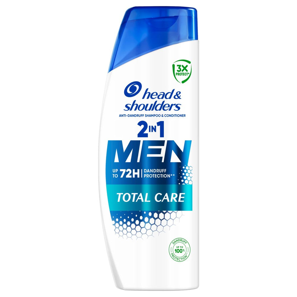 Head & Shoulders Men - Shampoo - 2in1 - Total Care - 330ml