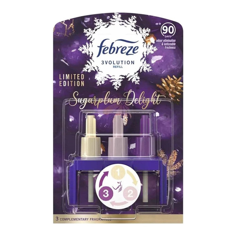 Ambi Pur - Luchtverfrisser - Starterset - 3 Volution - Sugarplum Delight - 20ml