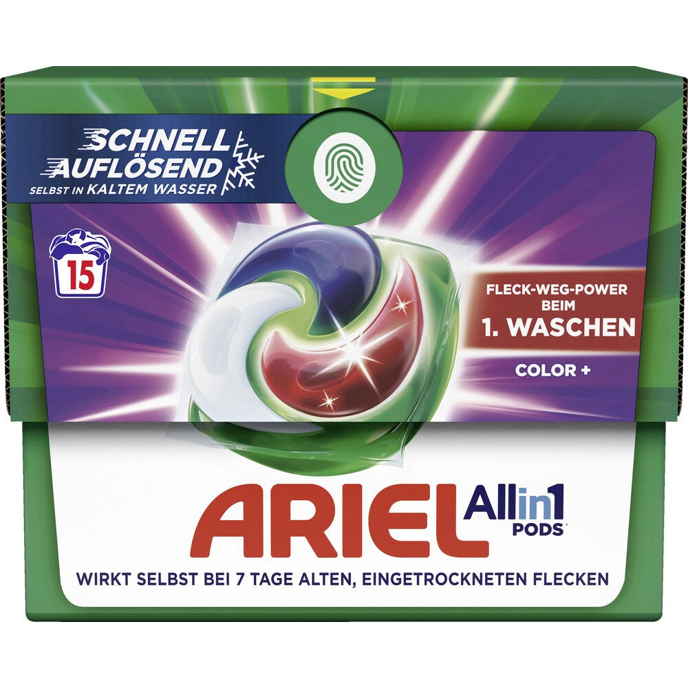 Ariel - Wasmiddel - Pods - All-in 1 - Color+ - 15Wb/306g