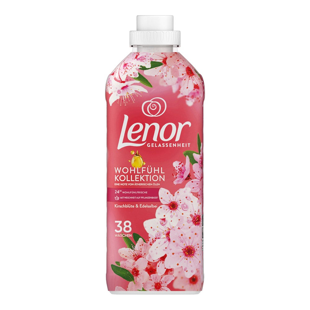 Lenor - Wasverzachter - Vloeibaar - Cherry Blossom & Sage - 38Wb/950ml