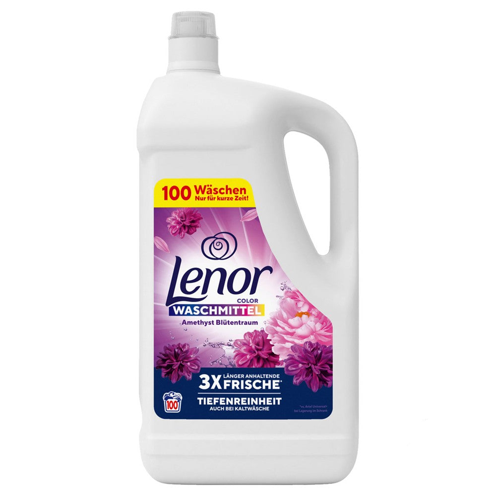 Lenor - Wasmiddel - Vloeibaar - Color - Amethyst Flower - 100Wb/5000ml