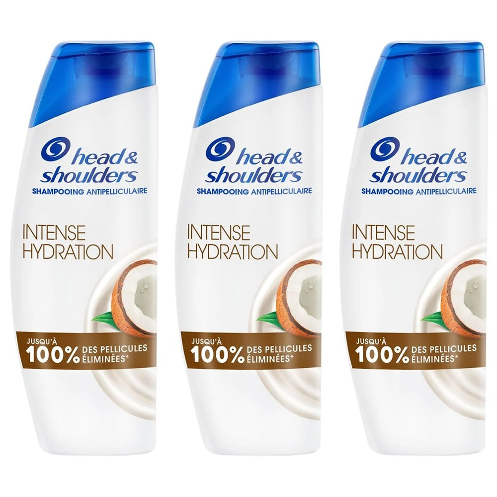 Head & Shoulders - Shampoo - Intense Hydration - Kokosolie - 3x330ml
