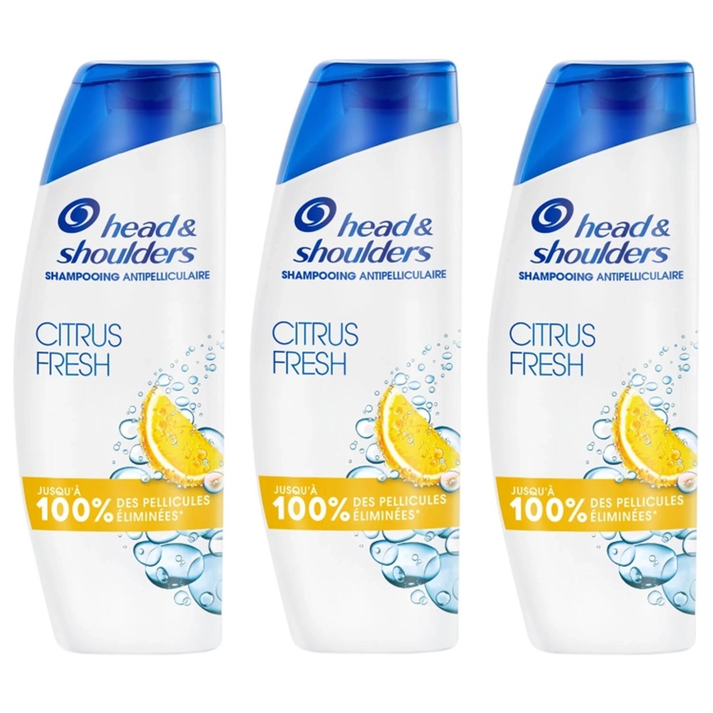 Head & Shoulders - Shampoo - Citrus Fresh - 3x330ml
