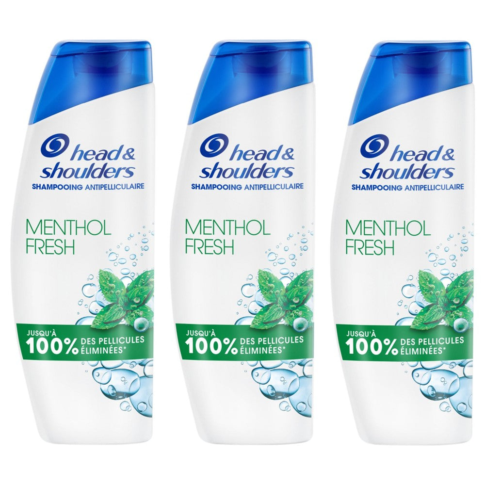 Head & Shoulders - Shampoo - Menthol Fresh - 3x300ml