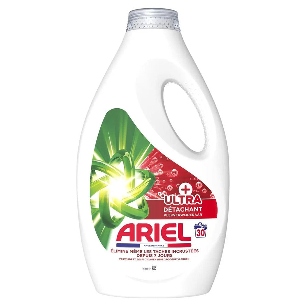 Ariel - Wasmiddel - Vloeibaar - Ultra+ - 30Wb/1350ml