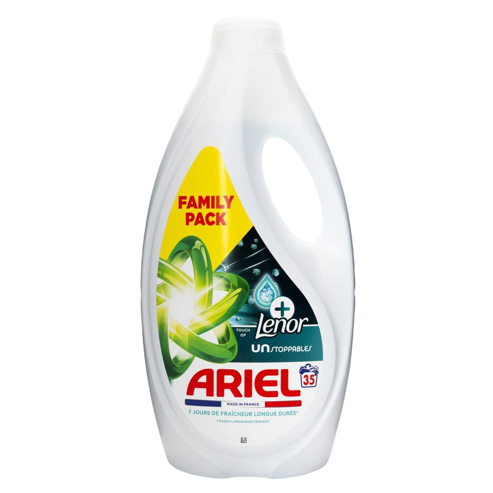 Ariel - Wasmiddel - Vloeibaar - Touch of Lenor Unstoppables+ - 35Wb/1575ml
