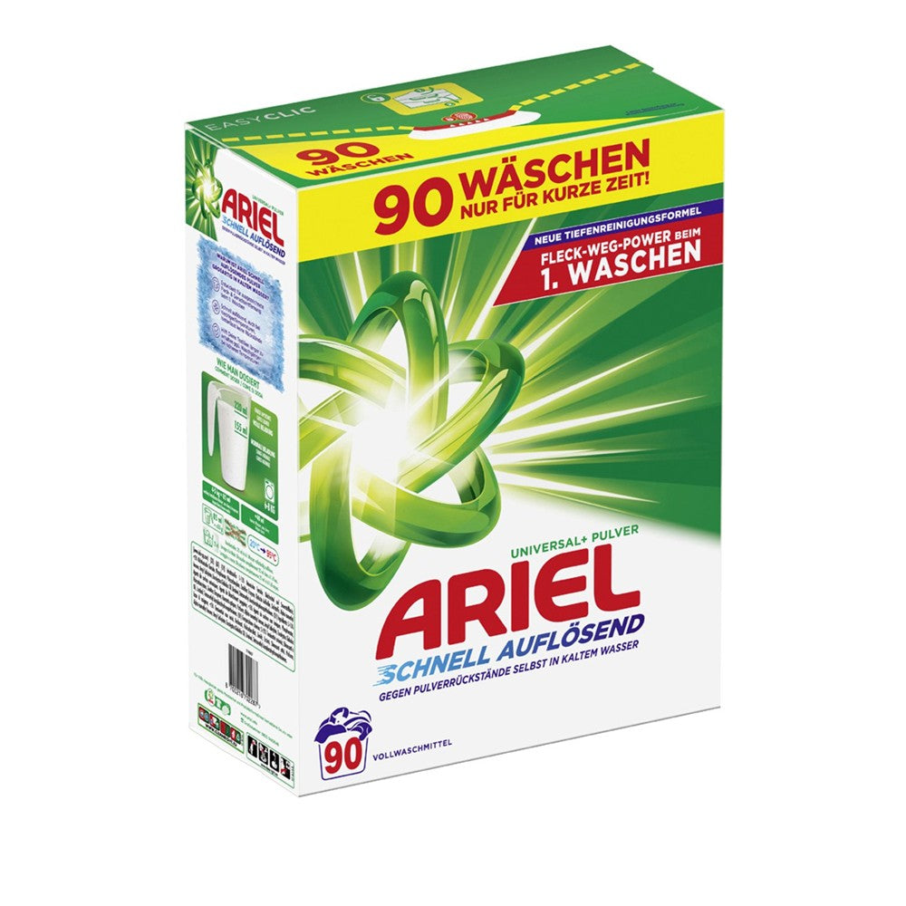 Ariel - Wasmiddel - Poeder - Universal+ - 90Wb/4.95kg