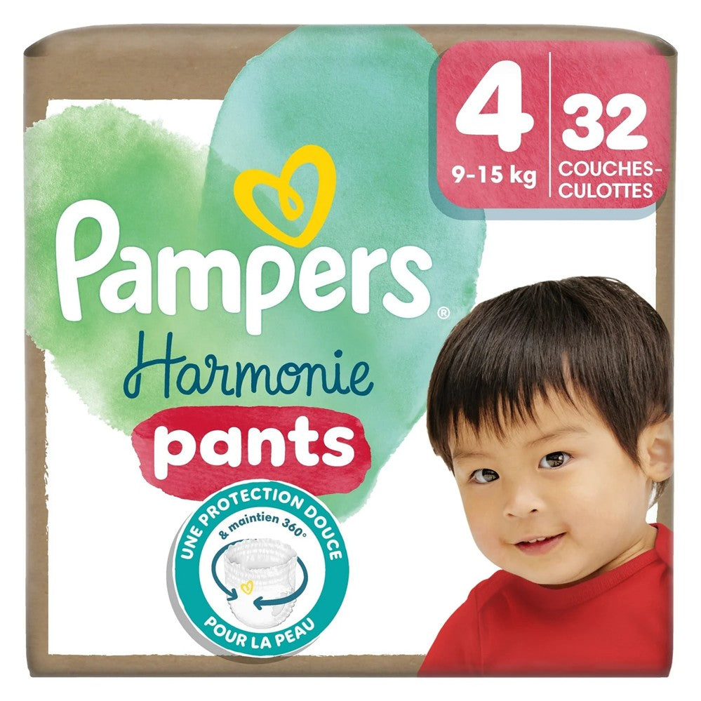 Pampers - Luiers - Size 4 - 9-15kg - Harmonie - 32 Stuks
