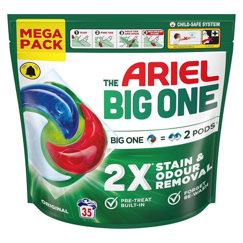 Ariel - Wasmiddel - Pods - Original - The Big One - 35Wb/1270.5g