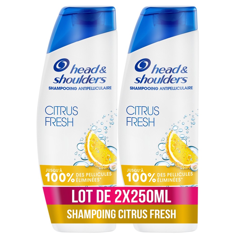 Head & Shoulders - Shampoo - Citrus Fresh - 2x250ml