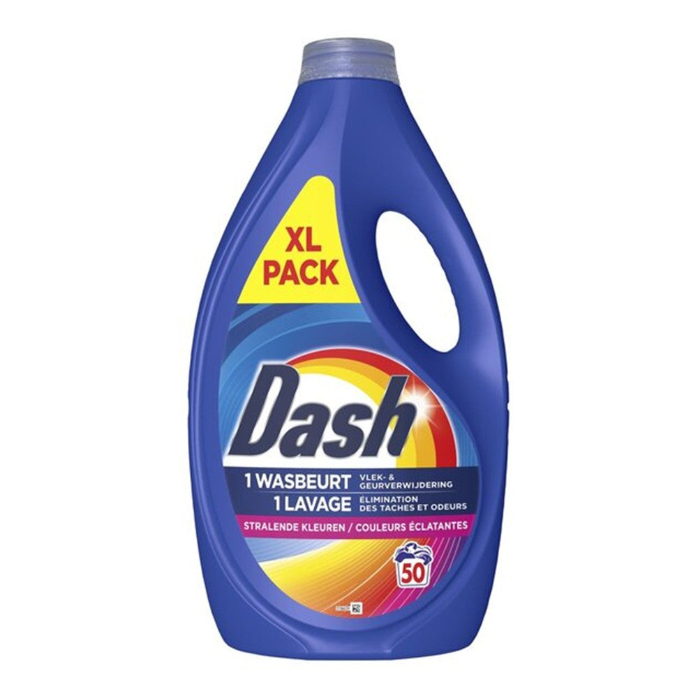 Dash - Wasmiddel - Vloeibaar - Stralend Color - 50Wb/2250ml
