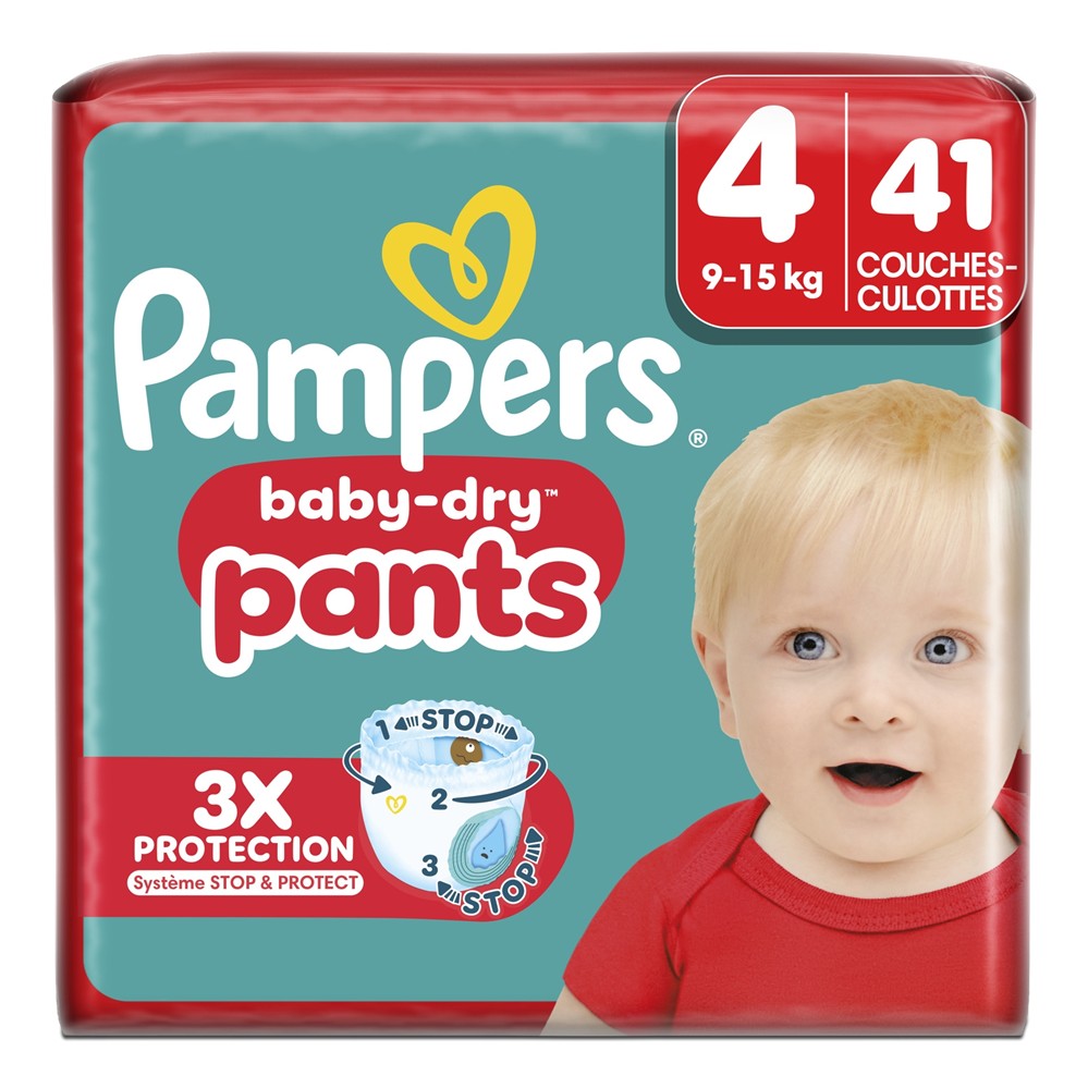Pampers - Luiers - Baby Dry - Pants - Size 4 (9-15kg) - 41 Stuks
