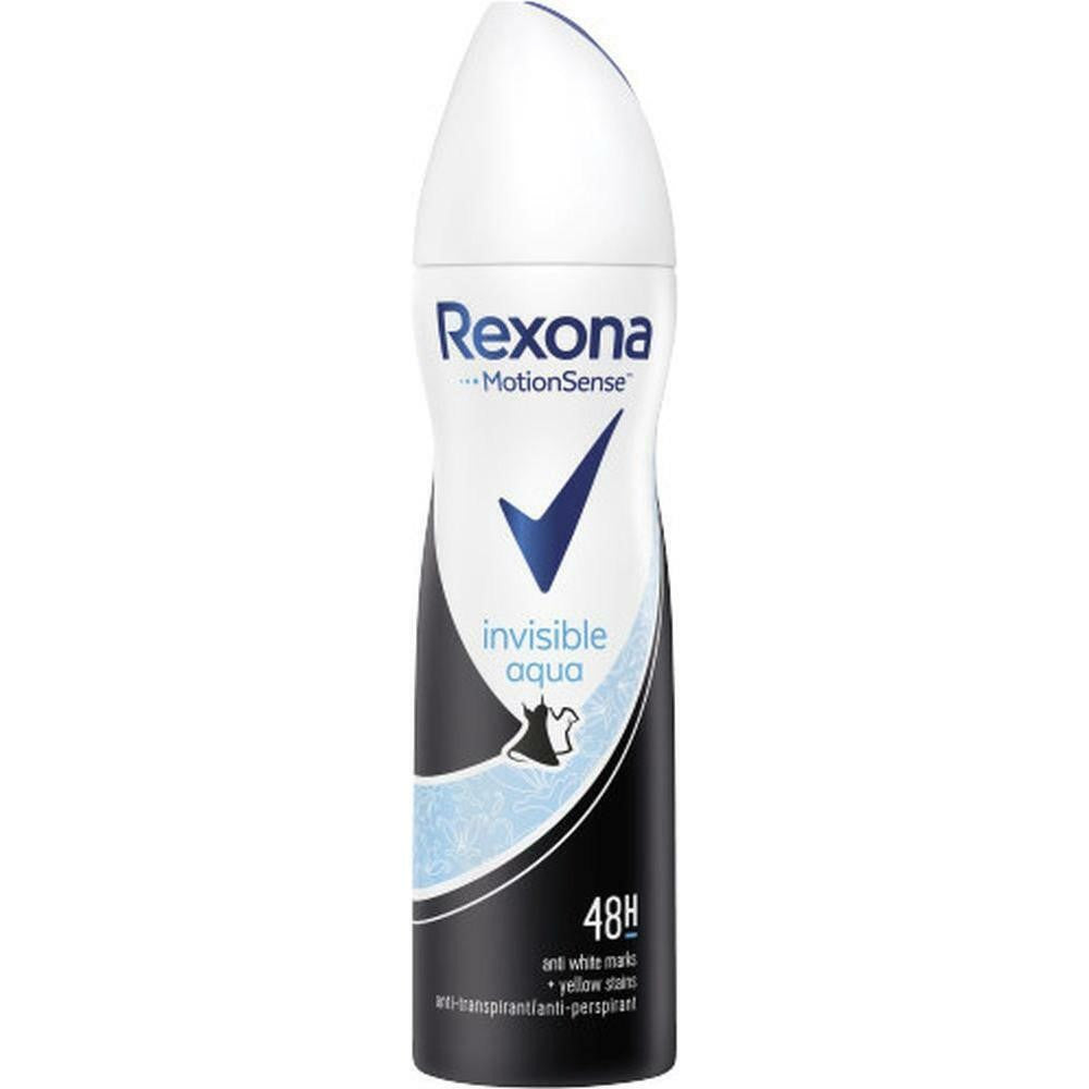 Rexona - Deodorant - Spray - Invisible Aqua - 150ml