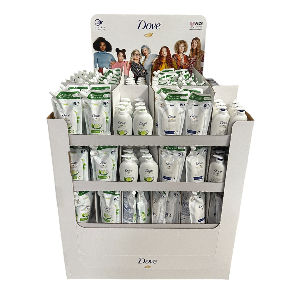 Dove - Display - Handzeep - 4 Assortimenten - 256 Stuks