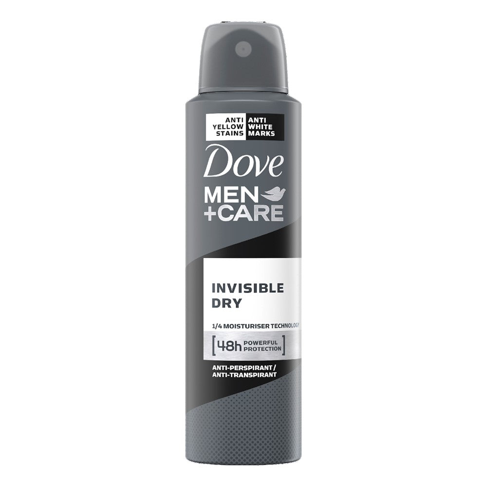 Dove Men+Care - Deodorant - Spray - Invisible Dry - 150ml
